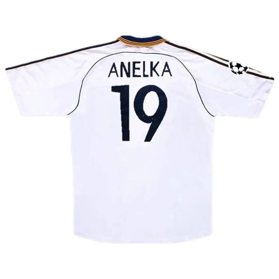 ANELKA #19 Real Madrid Koszulka retro domowa 1998/00