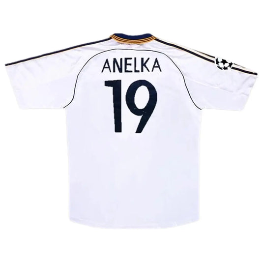 ANELKA #19 Real Madrid Koszulka retro domowa 1998/00