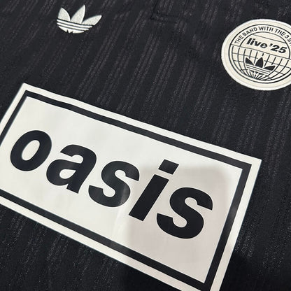 Ad x Oasis Tour Black Jacquard Oasis Tour Jacquard Koszulka