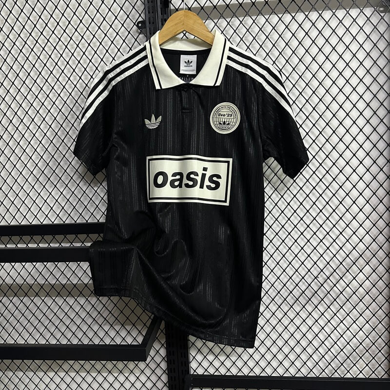 Ad x Oasis Tour Black Jacquard Oasis Tour Jacquard Koszulka