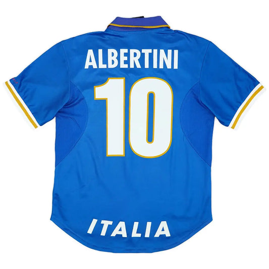 Albertini #10 Włochy Koszulka retro domowa 1996