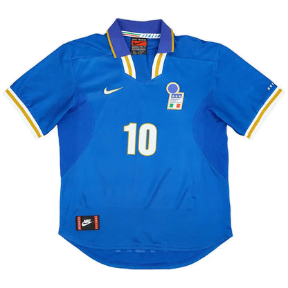 Albertini #10 Włochy Koszulka retro domowa 1996