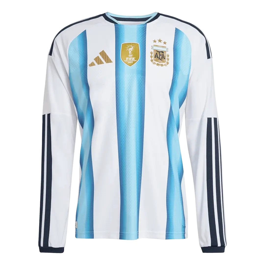 Argentyna Koszulka Domowa Długi rękaw Wersja zawodnicza 2026