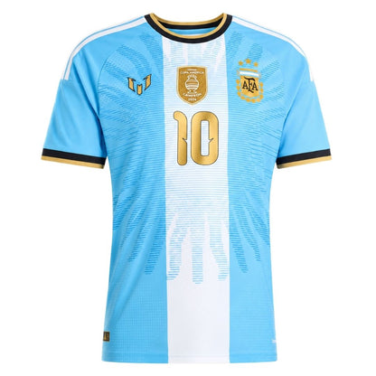 MESSI #10 Argentyna X MESSI Koszulka Niebieska 2026 z odznaką