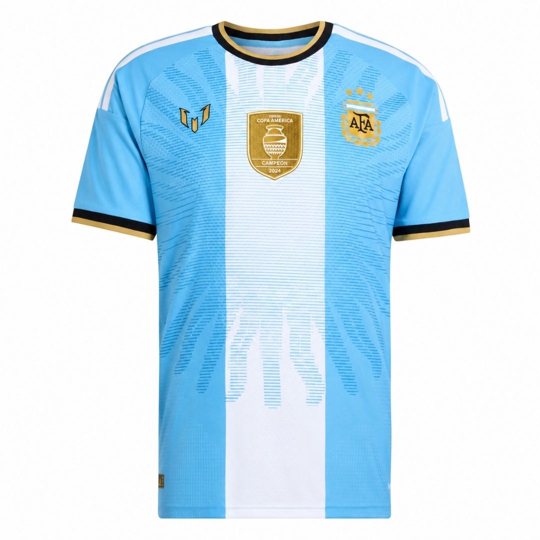 Argentinië X MESSI Wedstrijdshirt Blauw 2026 met badge