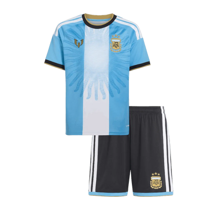 Argentinië x Messi Kinderthuistenue – shirt + broekje 2026