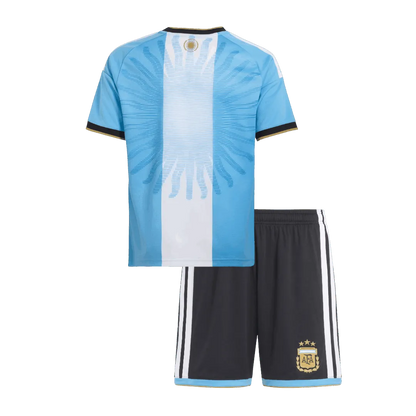 Argentinië x Messi Kinderthuistenue – shirt + broekje 2026