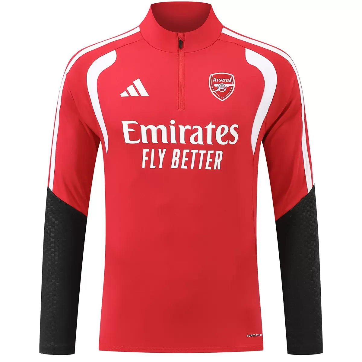 Arsenal 1/4 zip trainingspak Rood 2026/27