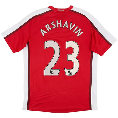 Arshavin #23 Arsenal Koszulka retro domowa 2008/10