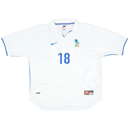 BAGGIO R #18 Włochy Koszulka retro wyjazdowa 1998
