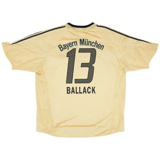 BALLACK #13 Bayern Monachium Koszulka retro wyjazdowa 2004/05