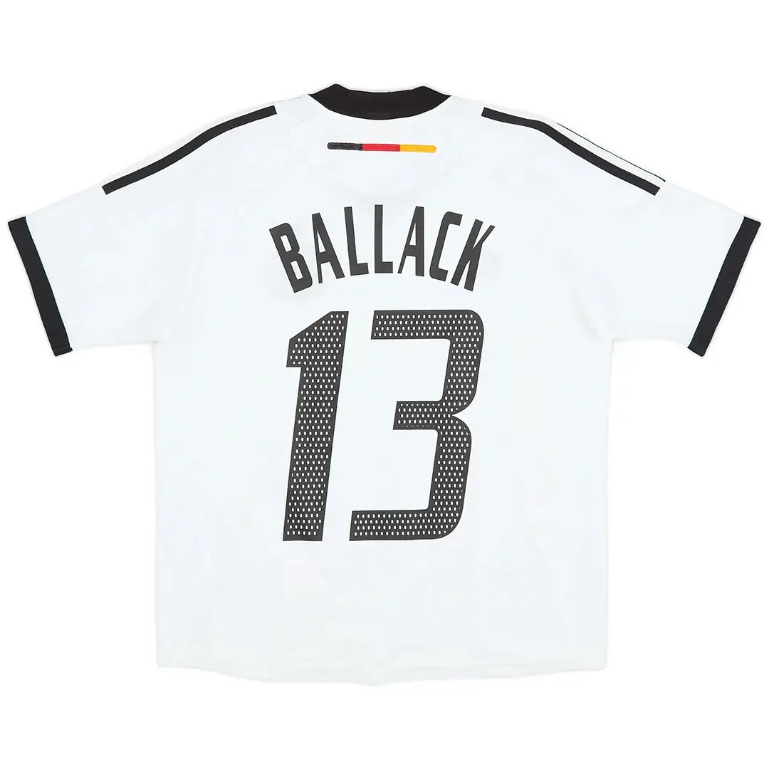 BALLACK #13 Niemcy Koszulka retro domowa 2002