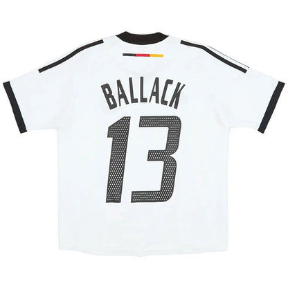 BALLACK #13 Niemcy Koszulka retro domowa 2002