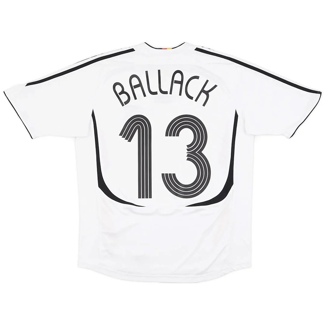 BALLACK #13 Niemcy Koszulka retro domowa 2006