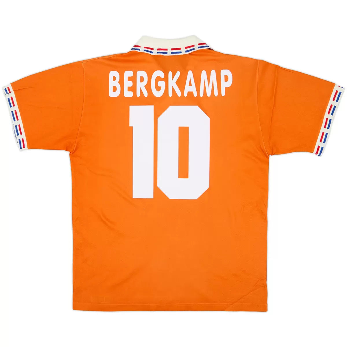BERGKAMP #10 Holandia Koszulka retro domowa Euro 1996