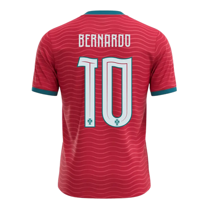 BERNARDO #10 Portugalia Koszulka Domowa – Mundial 2026