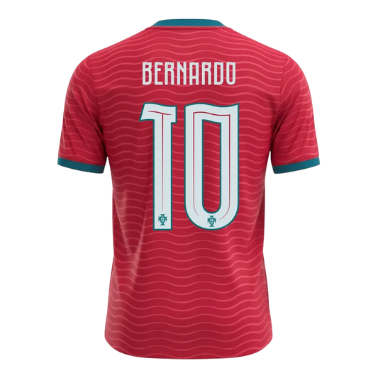 BERNARDO #10 Portugalia Koszulka Domowa – Mundial 2026