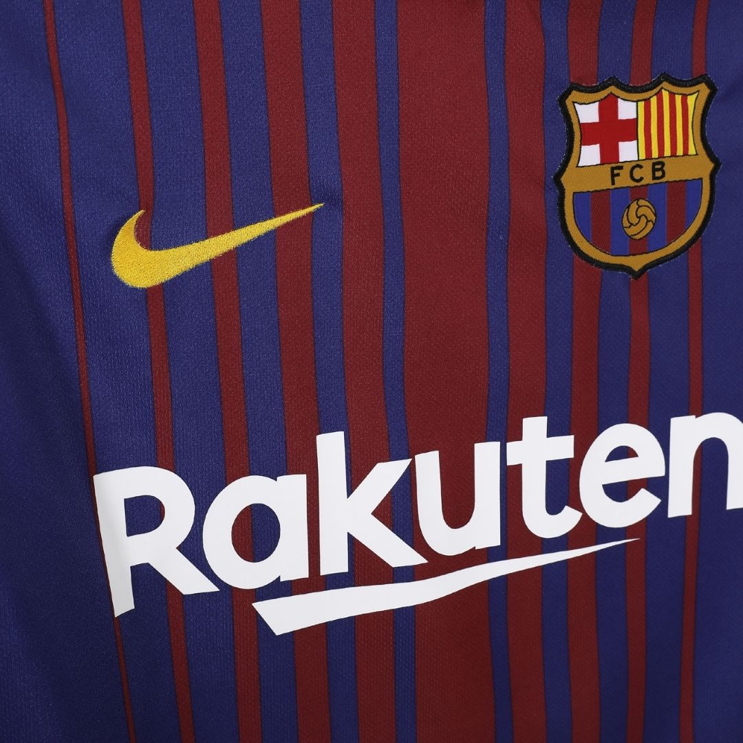 Barcelona Koszulka retro domowa 2017/18