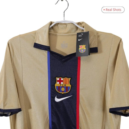 Barcelona Koszulka retro wyjazdowa 2002/03
