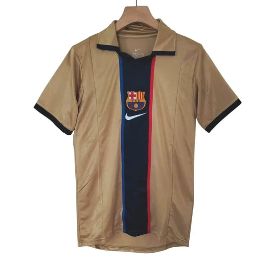 Barcelona Koszulka retro wyjazdowa 2002/03