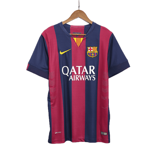 Barcelona SUÁREZ #9 Barcelona Koszulka retro domowa 2014/15