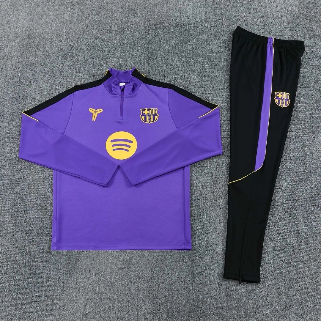 Barcelona 1/4 rits trainingspak Rood 2026/27