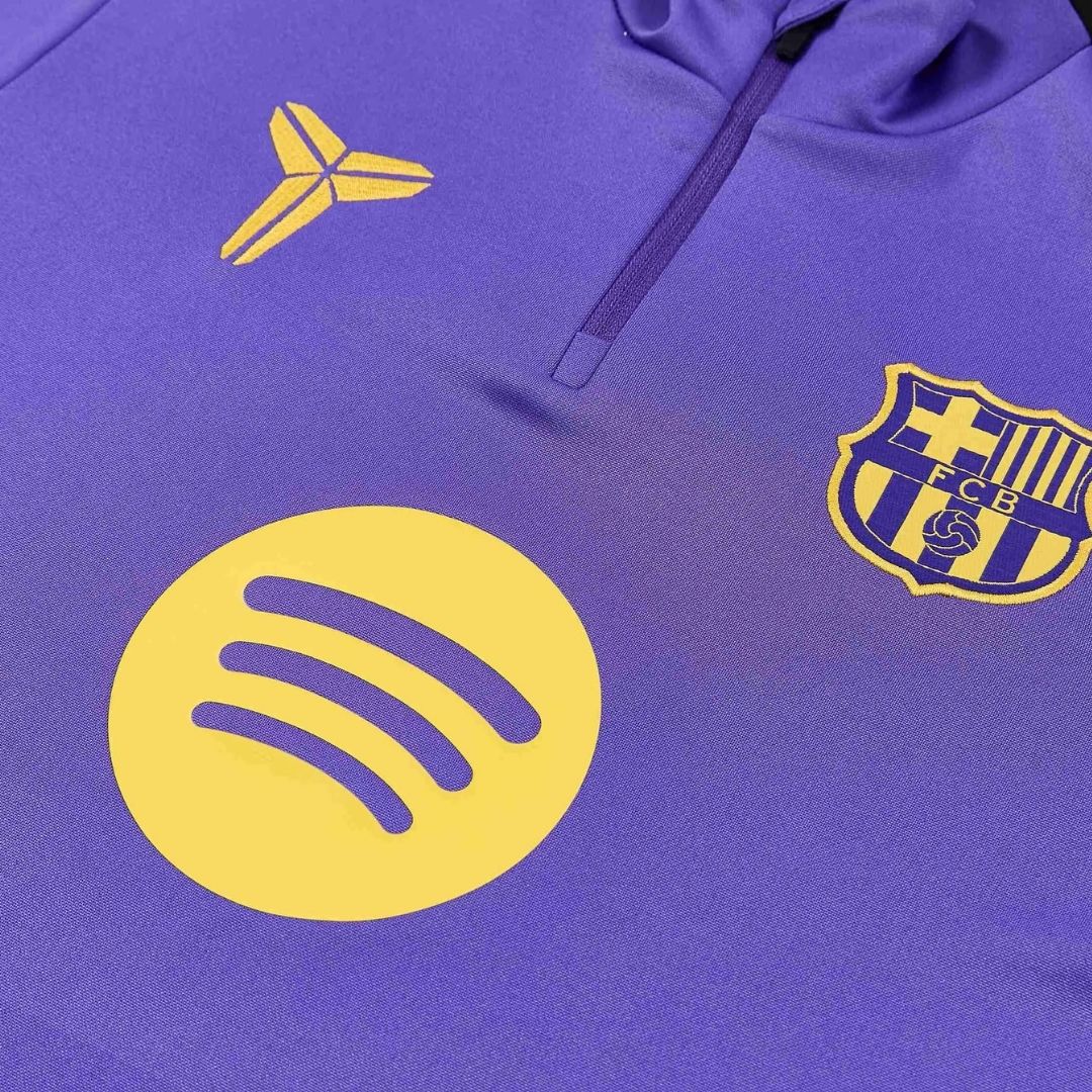 Barcelona 1/4 rits trainingspak Rood 2026/27