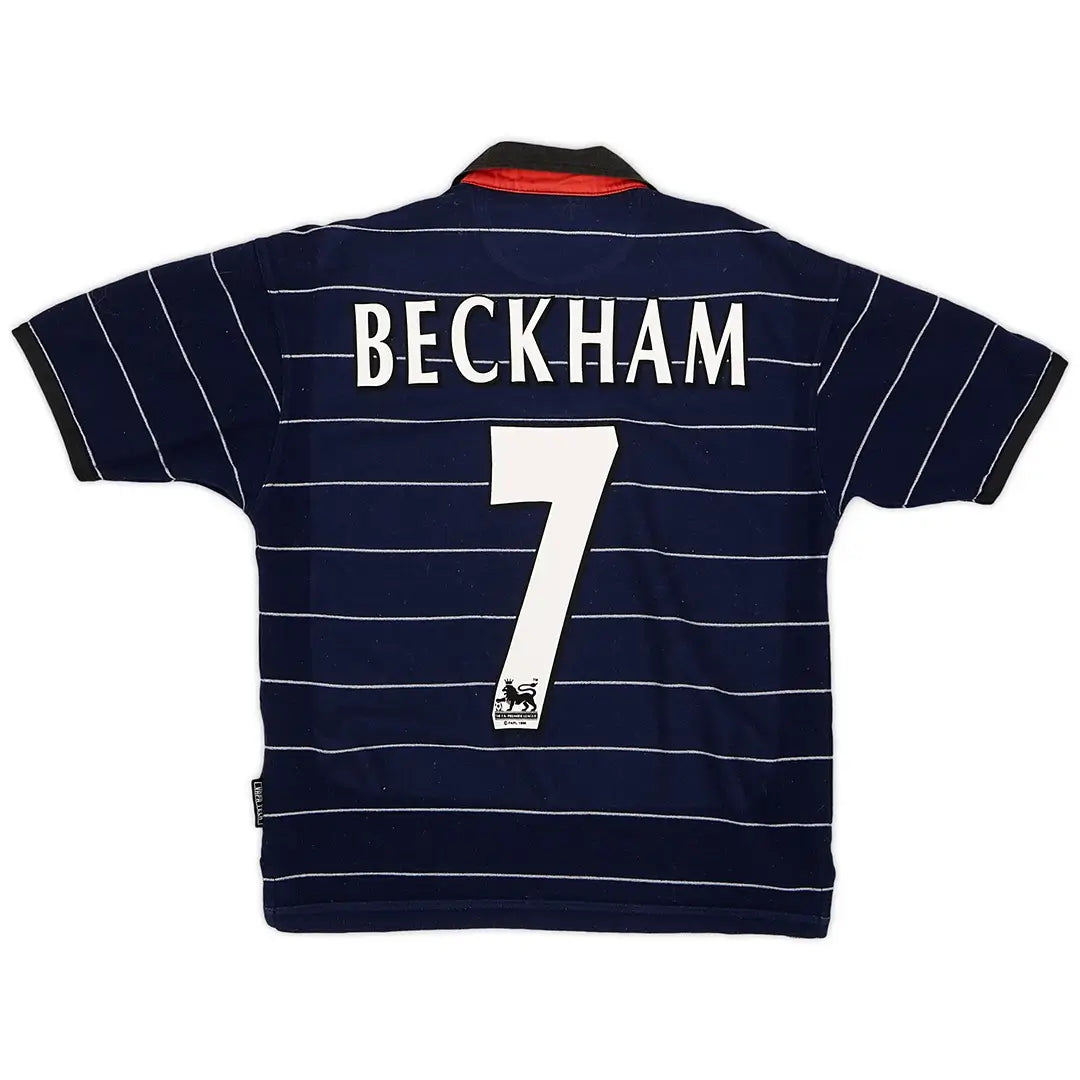Beckham #7 Manchester United Koszulka retro wyjazdowa 1999/00