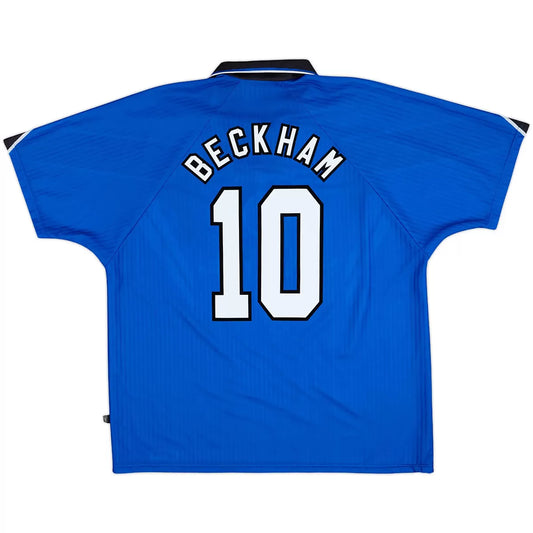 BECKHAM #10 Manchester United Koszulka retro trzecia 1996/98