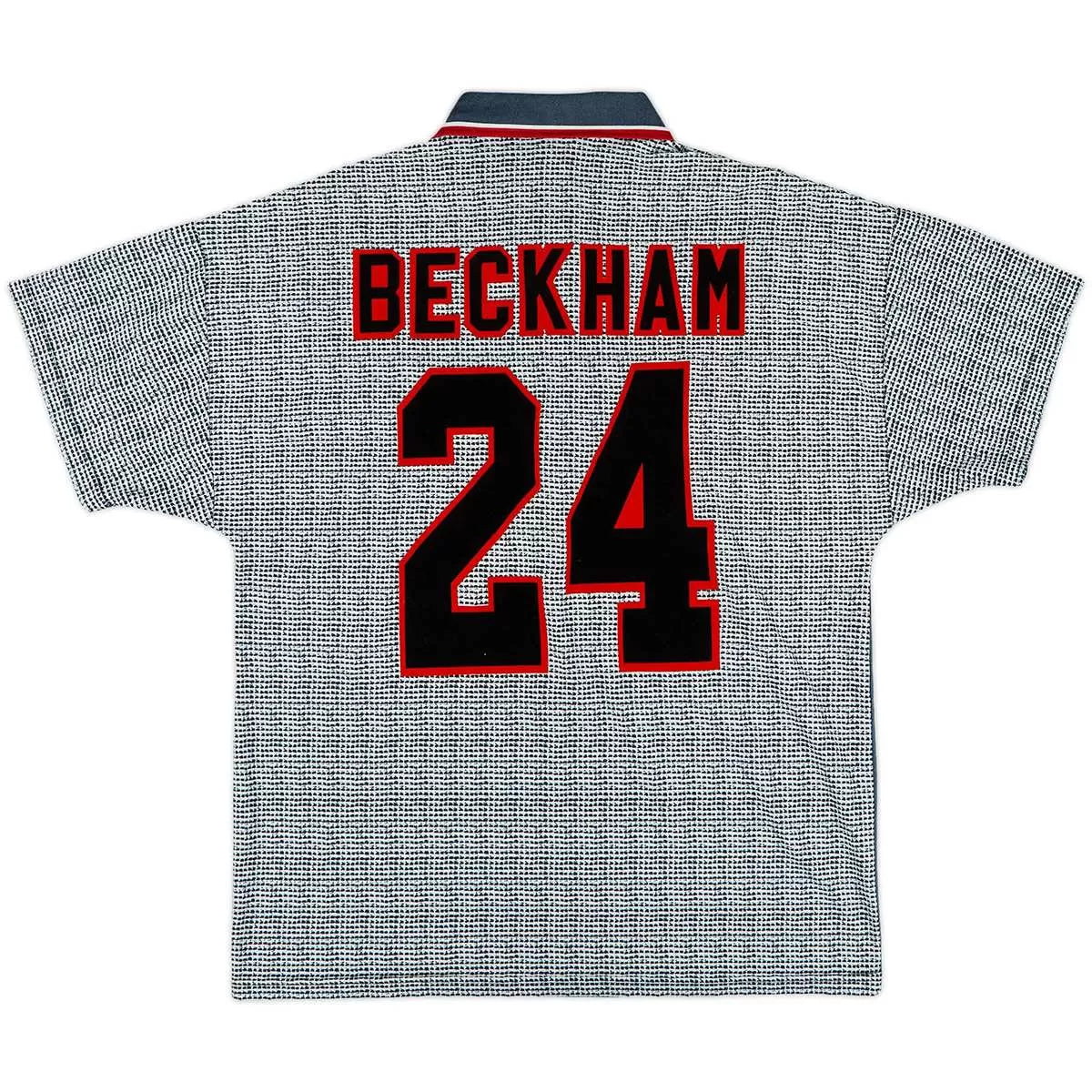Beckham #24 Manchester United Koszulka retro trzecia 1995/96