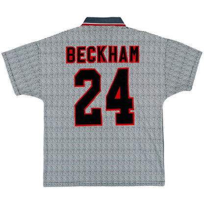 Beckham #24 Manchester United Koszulka retro trzecia 1995/96
