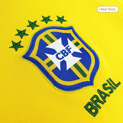 Brazylia Koszulka retro domowa 2018