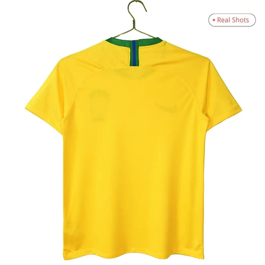 Brazylia Koszulka retro domowa 2018
