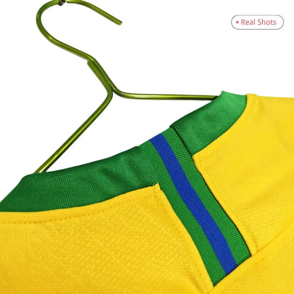 Brazylia Koszulka retro domowa 2018