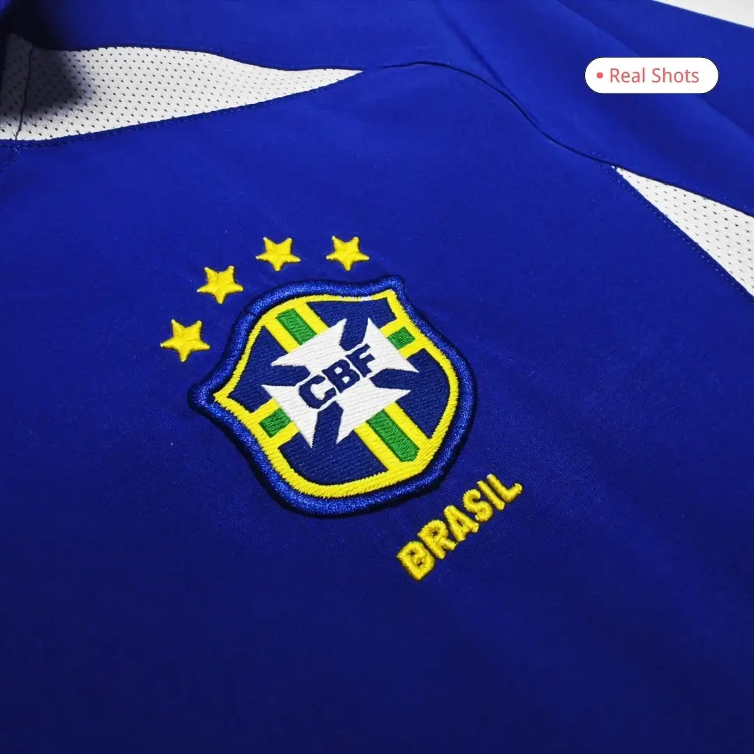 Ronaldo #9 Brazylia Koszulka retro wyjazdowa 2002