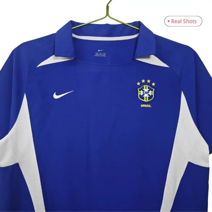 Brazylia Koszulka retro wyjazdowa 2002