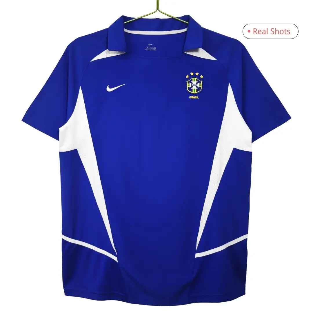 Brazylia Koszulka retro wyjazdowa 2002