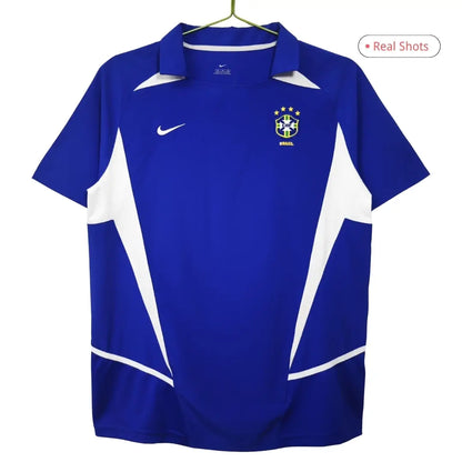 Brazylia Koszulka retro wyjazdowa 2002