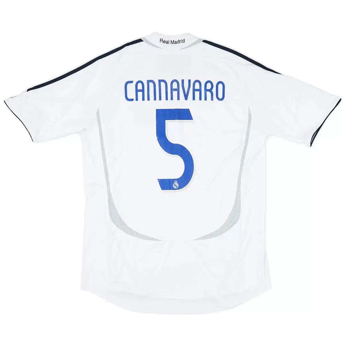CANNAVARO #5 Real Madrid Koszulka retro domowa 2006/07