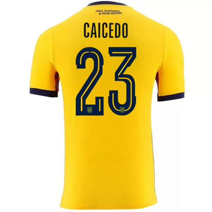 Caicedo #23 Ekwador Koszulka Domowa – Mundial 2026
