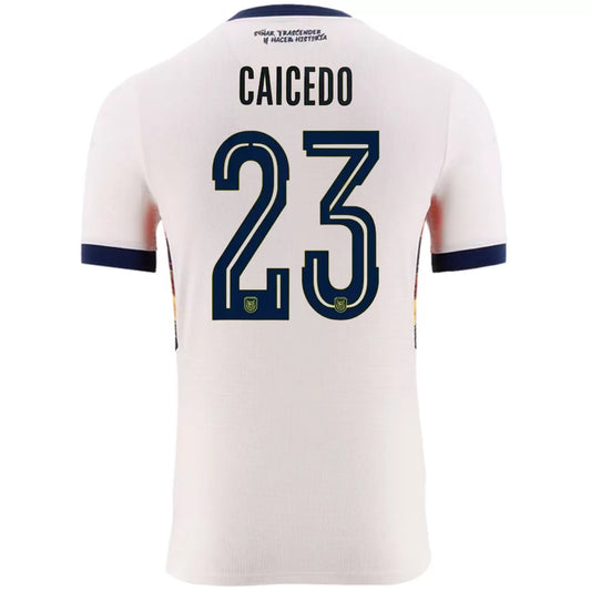 Caicedo #23 Ekwador Koszulka Trzecia – Mundial 2026