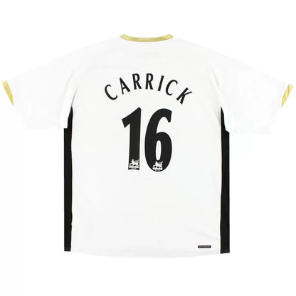 Carrick #16 Manchester United Koszulka retro wyjazdowa 2006/08