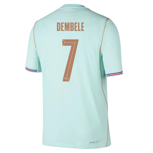 DEMBELE #7 Francja Koszulka Wyjazdowa Wersja zawodnicza – Mundial 2026
