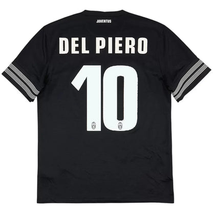 Del Piero #10 Juventus Koszulka retro wyjazdowa 2012/13