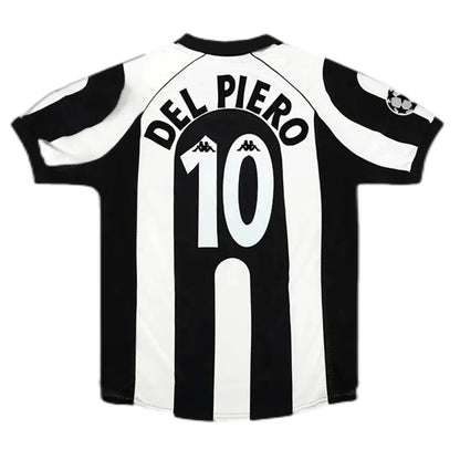Del Piero #10 Juventus Koszulka retro domowa 1997/98