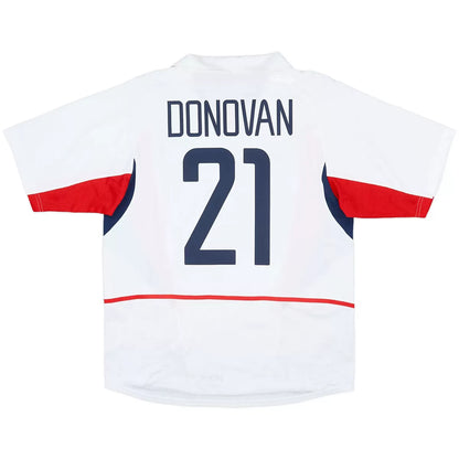 Donovan #21 USA Koszulka retro domowa 2002