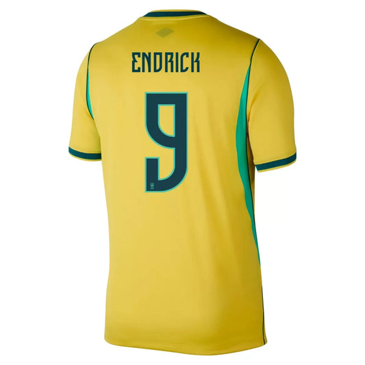 Endrick #9 Brazylia Koszulka Domowa – Mundial 2026