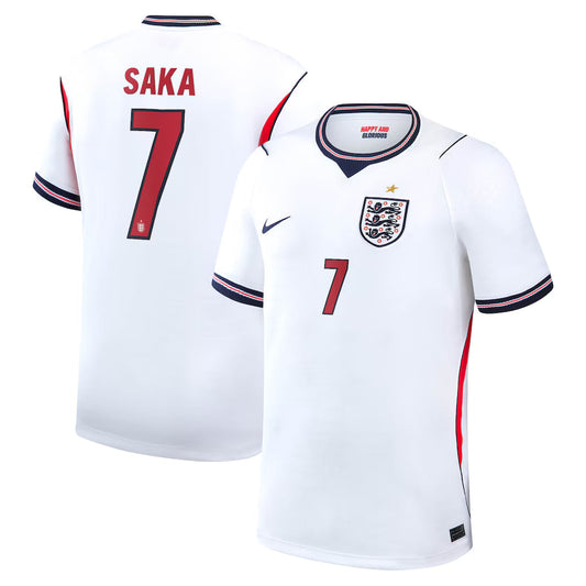 Saka #7 Anglia Koszulka Domowa – Mundial 2026