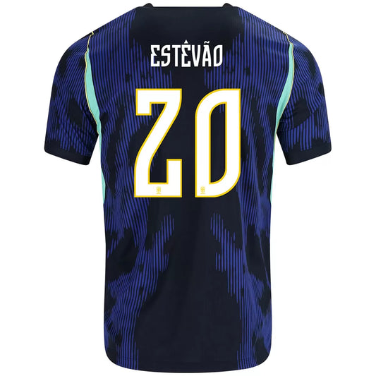 Estêvão #20 Brazylia Koszulka Wyjazdowa – Mundial 2026