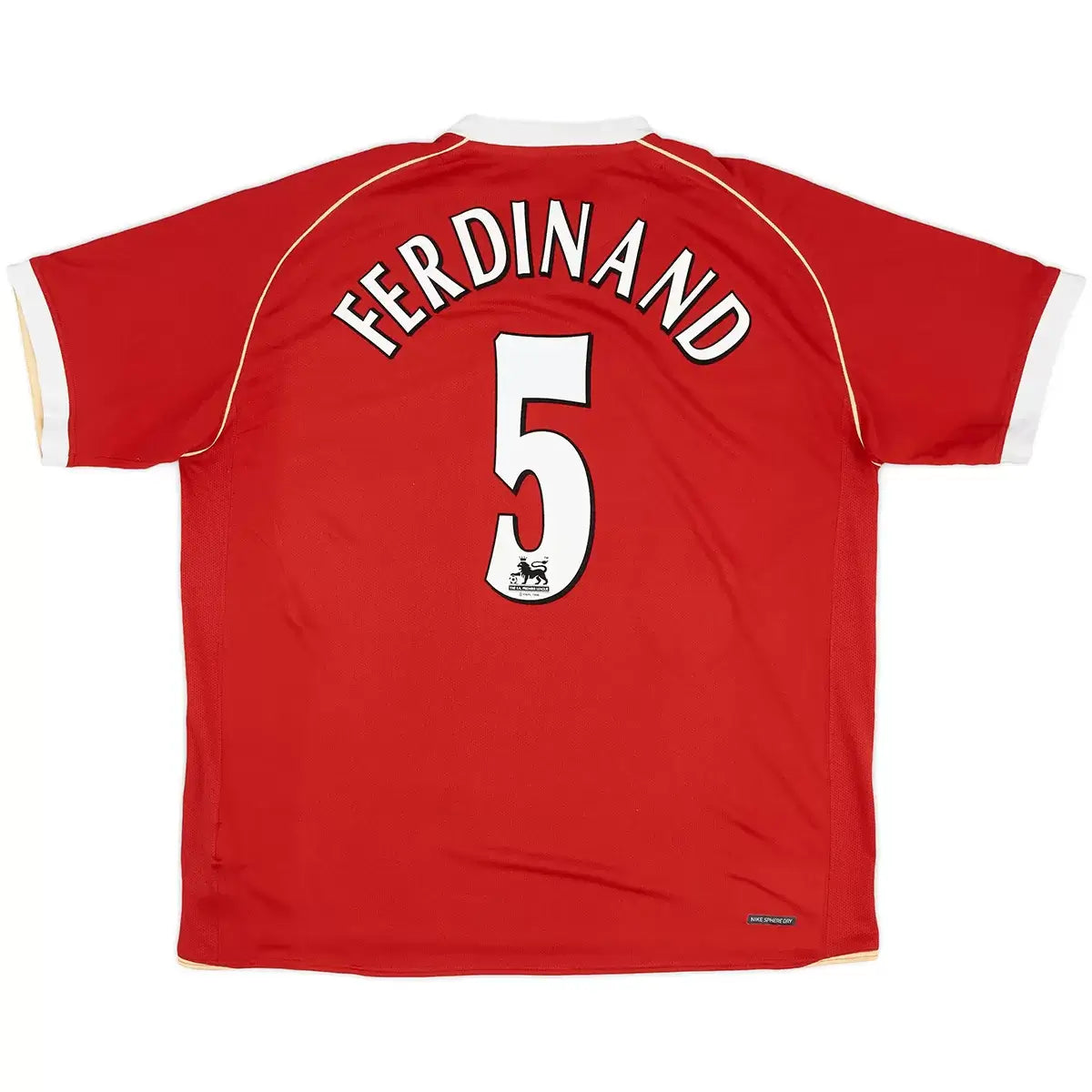 Ferdinand #5 Manchester United Koszulka retro domowa 2006/07